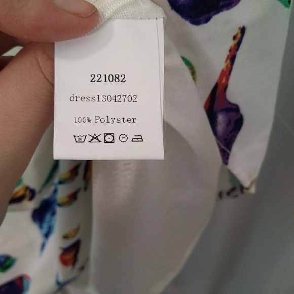Shein Rainbow Bird Minidress - Picture 5 of 5